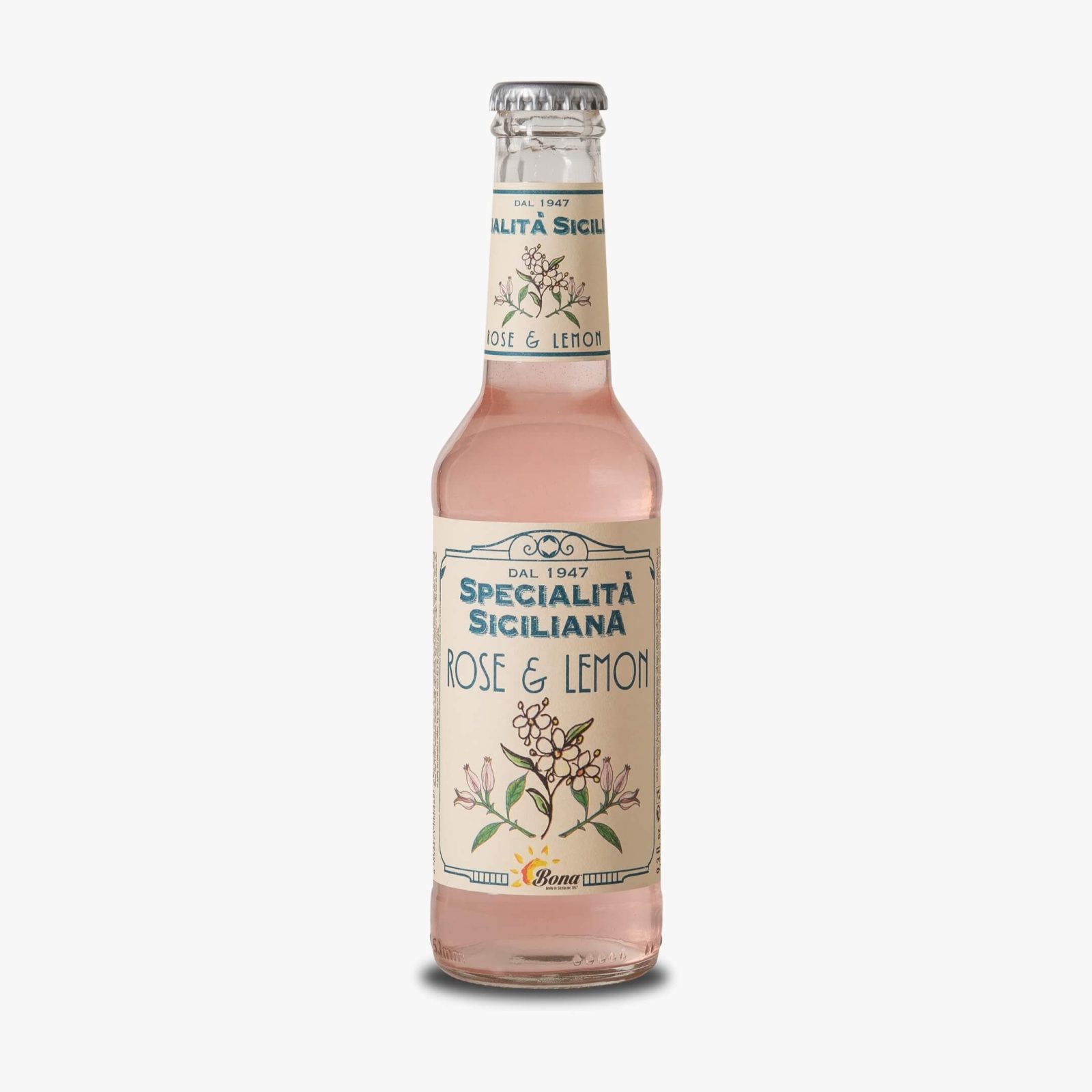 Suc Trandafir și Lămâie Bona - 24 Sticle x 275 ml
