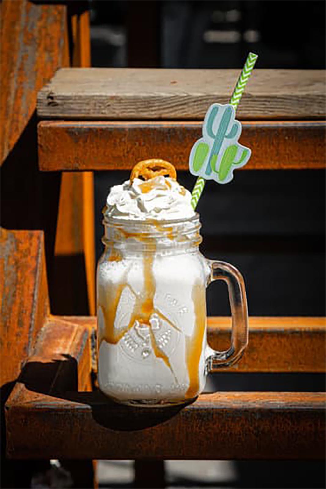 Banana Caramel Milkshake